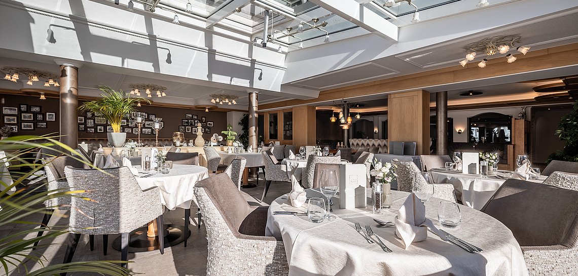 Wintergarten im Hotel Rita