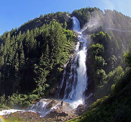 Stuibenfall in Umhausen im Sommer