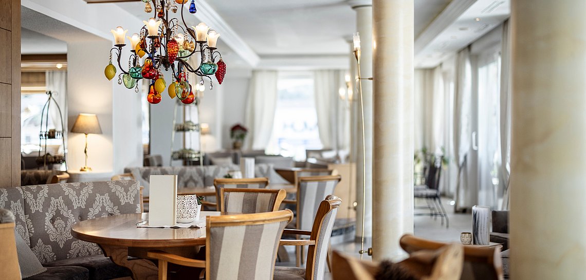 Aufenthaltsraum im Hotel Rita